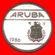 * NETHERLANDS (1986-2020): ARUBA ★ 10 CENTS 1986 UNC MINT LUSTRE! LOW START ★ NO RESERVE! - Aruba