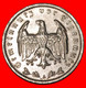 * NO SWASTIKA (1933-1939): GERMANY ★ 1 MARK 1934A! THIRD REICH (1933-1945)   LOW START ★ NO RESERVE! - 1 Reichsmark