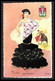 Andalucia - Bailes Andaluces - España - Postal Bordado - Carte Brodée - Embroidered Postcard Very Fine - Bestickt