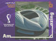 AL-JANOUB STADIUM QATAR - 2022 FIFA WORLD CUP SOCCER FOOTBALL - OFFICIAL POSTCARD, STAMP & FIRST DAY CANCELLATION - 2022 – Qatar