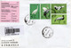 ROMANIA  2018 : BIRDS - CRANES Returned REGISTERED Cover From GERMANY - Registered Shipping! - Covers & Documents