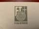 TRIESTE AMG FTT - VISITATE LA VI FIERA …targhetta Su BUSTA UFFICIALE DELLA FIERA 7/6/1954 - Poststempel