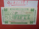 GRANDE-BRETAGNE (MILITAIRE) 50 Pence Peu Circuler/Neuf - British Armed Forces & Special Vouchers