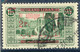 LEBANON 1928, 2 Pia. On 1 Pia. 25 Dark Green, Three Superb Used Overprint Varieties: "RP UBLIQUE", "RI PUBLIQUE" And A - Liban
