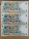 Lote 3 Billetes Conmemorativos De Filipinas, Año 1991, 1987 Y 1990, UNC - Philippines