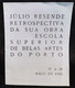 C1/6 - Catálogo * Júlio Resende * Pintura * 1961 * Portugal - Programme