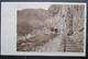 Chine Construction Chemin Fer Shanxi Carte Photo Ancienne Cliche Bourdau Avec Legende Tunnel - Chine