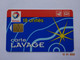 CARTE A PUCE CHIP CARD  CARTE LAVAGE AUTO TOTAL 18 UNITES 470 STATIONS - Colada De Coche