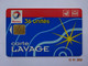 CARTE A PUCE CHIP CARD  CARTE LAVAGE AUTO TOTAL 36 UNITES 400 STATIONS - Car Wash