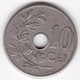 Belgique 10 Centimes 1905 , Legende Francaise , Leopold II , En Cupronickel , KM# 52 - 10 Cents
