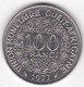 États De L'Afrique De L'Ouest 100 Francs 1977 , En Nickel, KM# 4 - Andere - Afrika