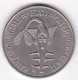 États De L'Afrique De L'Ouest 100 Francs 1972 , En Nickel, KM# 4 - Andere - Afrika