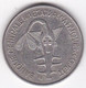 États De L'Afrique De L'Ouest 100 Francs 1968 , En Nickel, KM# 4 - Andere - Afrika