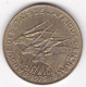 Banque Des Etats De L’Afrique Centrale 10 Francs 1976, En Bronze Aluminium , KM# 9 - Other - Africa