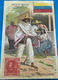 Carte Image Chromo Chocolat Poulain - -La Poste Au Venezuela  - - Chocolade