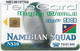 Namibia - Telecom Namibia - Rugby World Cup '99, Backs Team - 10$, 1999, Used - Namibia