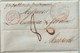 NAPLES - 1844 - PAQUEBOT DE LA MEDITERRANEE ! - LETTRE De NAPOLI => MARSEILLE ENTREE DEUX-SICILES - Entry Postmarks