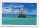 AK 105590 MALDIVES - Holzsteg Mit Pavillion - Maldives