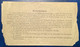 BÜNZEN 1892 AG Auf EMPFANGSCHEIN Für Ein Mandat Von 30 Fr Nach Zürich  (Schweiz Suisse Brief Money Order Mandat Postal - Briefe U. Dokumente