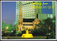 Australia Brisbane 1986 / Methodist Church From King George Square At Dusk, Fountain / Greetings - Brisbane