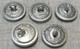 Lotto 5 Bottoni Button German Uniform - Boutons