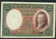 SPAIN P81 25 PESETAS 1931 #8.565......   VF - 1-2-5-25 Pesetas