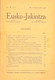 REVUE BASQUE"EUSKO-JAKINTZA"V.II N°2-3 < NAVARRE XVIIIe S.(voir Sommaire Scanné) - Pays Basque