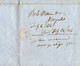 (R87) USA - Cover - Red Cancellation 10 Cts - New-York 6 Féb 1846 - Defiance - Ohio. - …-1845 Vorphilatelie