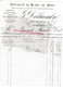 87- LIMOGES- RARE FACTURE 1883- G. DECHAMBRE-CONFECTION ST SAINT PIERRE LES CALAIS-SAINT GALL-19 RUE ANDEIX MANIGNE - Kleidung & Textil
