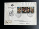 SAN MARINO 1967 REGISTERED LETTER TO BORNHEIM GERMANY 16-03-1967 - Brieven En Documenten