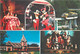 Postcard USA Anaheim, California Disneyland Multi View Mickey And Minnie Train - Anaheim