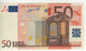 50 EURO  "X"  Germany    Firma Duisenberg    R 016 D2   X08  /  XF - AUNC - 50 Euro