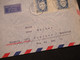 1964 Berlin (West) John F. Kennedy Nr.241 (2) MeF Auslandsbrief Mit Luftpost Berlin - Clarens Montreux Schweiz - Briefe U. Dokumente