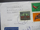 1965 Berlin (West) Jugend Jagdbares Federwild Violetter Stempel West Luftpost Eilboten Bote Bezahlt Moers 1 - Berlin 44 - Briefe U. Dokumente