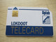 Aplab LOKDOOT Chip Phonecard, LOK02C, Backside 6 Digit Serial Number, Used,backside Gold Cover Missed - India