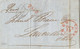 (R90) USA - Cover  Oct 1850 - Red Post Mark Paid - New-York Vers Lancaster - Ohio. - …-1845 Prephilately