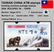 2004 Automatenmarken China Taiwan ROCUPEX 04 TAIPEI Bear MiNr.6.1 Black ATM NT$1 MNH Nagler Kiosk Etiquetas - Distribuidores