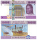 Central African States, Central African Republic Code (M), 10000 Francs, 2002, P-New, (Not Listed In Catalog) UNC - Repubblica Centroafricana