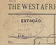 Portugal Télégramme 1912 São Tomé Station The West African Telegraph Company Saint Thomas Telegram - Brieven En Documenten