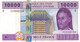 CAS, Equatorial Guinea, Code (F), 10000 Francs, 2002, P510Fa, 1st Signature, UNC - Equatoriaal-Guinea