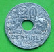 20 Centimes état Français Type 20: 1942 - 20 Centimes