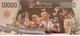 199420 ARGENTINA BILLETE FANTASY TICKET 10000 BANK SOCCER FUTBOL FIFA WORLD CUP 2022 QATAR CAMPEONES NO POSTCARD - Alla Rinfusa - Banconote
