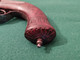Delcampe - Pistolet Français De Chasse Double Canon ( Justaposé) á Broche Type  Lefauchaux Vers 1850. - Armes Neutralisées