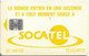 Central African Rep. - Socatel - Logo Yellow, Without Logo Moreno, Cn. C5B154678, SC7, 20Units, Used - Zentralafrik. Rep.
