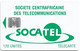 Central African Rep. - Socatel - Logo Green, Without Logo Moreno And Control Num, SC7, 120Units, Used - República Centroafricana