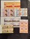 India 2022 Complete Year Collection Of 10 Stamps 29 Block Of 4's + 5 Miniature Sheets MS,Set / Year Pack MNH As Per Scan - Full Years