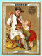 Chromo Amidon Rémy, Calendrier 1886, Année Complète. Petite-fille Et Grand-père.. - Small : ...-1900