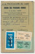 FRANCE - Carte De Pêche Union Des Pêcheurs Du Gard - Fiscaux Taxe Piscicole Type Daussy 1977 - Ordinaire + Supplément - Lettres & Documents