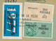 FRANCE - Carte De Pêche Union Des Pêcheurs Du Gard - Fiscaux Taxe Piscicole Type Daussy 1977 - Ordinaire + Supplément - Brieven En Documenten