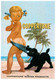 16747 Repro Affiche RECLAME COPPERTONE (petite Fille Et Chien)   N° 81 éditions Centenaire (Recto-verso) - Publicité